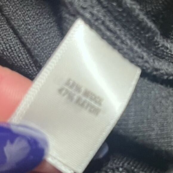 St. John Black Long Sleeve Dress - Picture 7 of 8